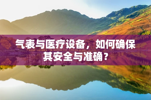气表与医疗设备，如何确保其安全与准确？