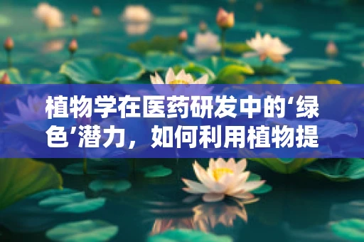 植物学在医药研发中的‘绿色’潜力，如何利用植物提取物创新药物？