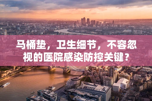 马桶垫，卫生细节，不容忽视的医院感染防控关键？