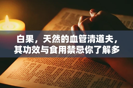 白果，天然的血管清道夫，其功效与食用禁忌你了解多少？