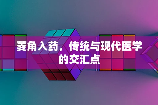 菱角入药，传统与现代医学的交汇点