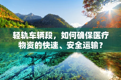 轻轨车辆段，如何确保医疗物资的快速、安全运输？