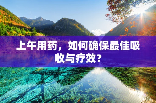 上午用药，如何确保最佳吸收与疗效？