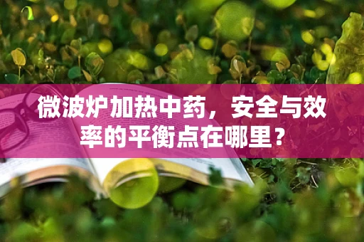 微波炉加热中药，安全与效率的平衡点在哪里？