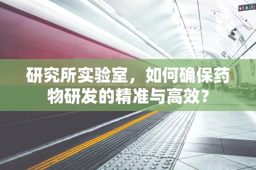 研究所实验室，如何确保药物研发的精准与高效？
