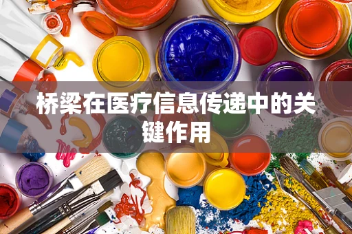 桥梁在医疗信息传递中的关键作用