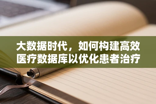 大数据时代，如何构建高效医疗数据库以优化患者治疗路径？