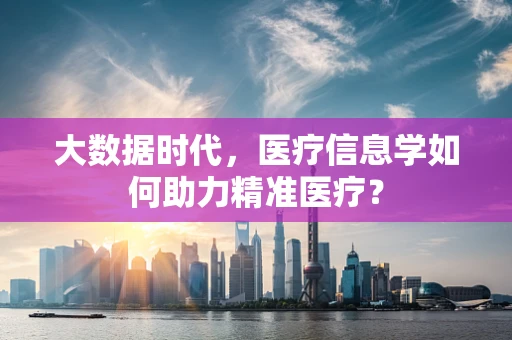 大数据时代，医疗信息学如何助力精准医疗？