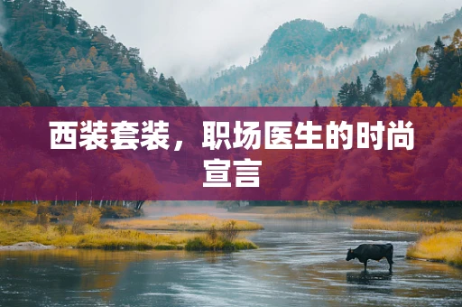 西装套装，职场医生的时尚宣言