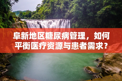 阜新地区糖尿病管理，如何平衡医疗资源与患者需求？