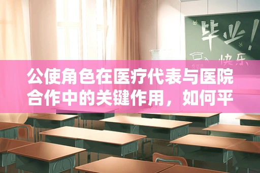 公使角色在医疗代表与医院合作中的关键作用，如何平衡利益与信任？