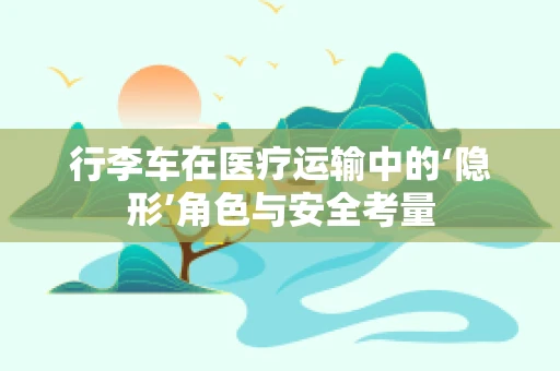 行李车在医疗运输中的‘隐形’角色与安全考量