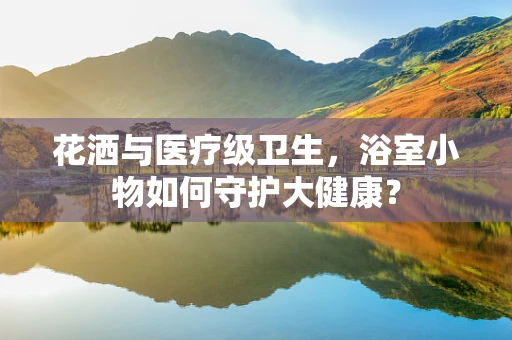 花洒与医疗级卫生，浴室小物如何守护大健康？