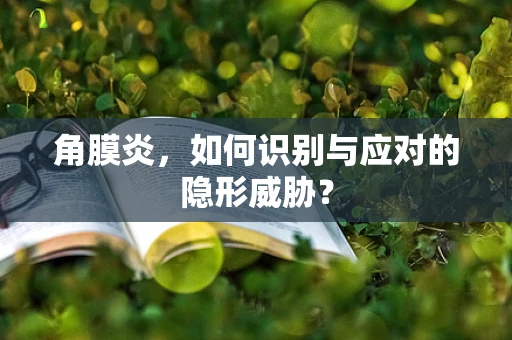 角膜炎，如何识别与应对的隐形威胁？