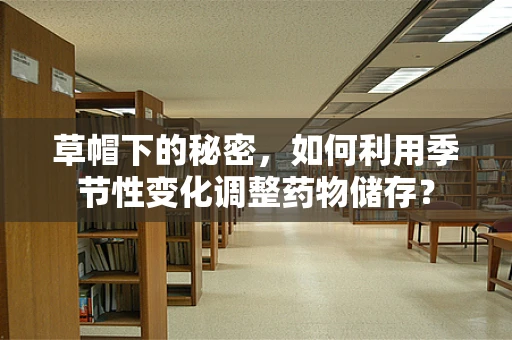 草帽下的秘密，如何利用季节性变化调整药物储存？