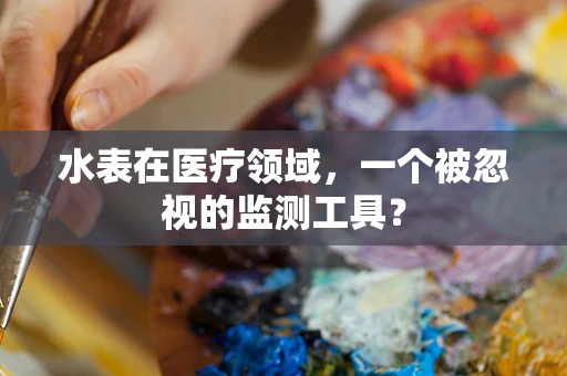 水表在医疗领域，一个被忽视的监测工具？