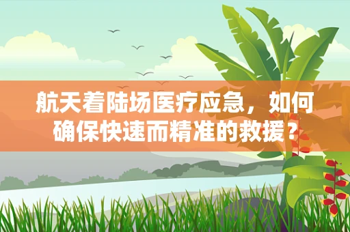 航天着陆场医疗应急，如何确保快速而精准的救援？