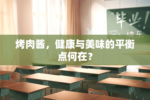 烤肉酱，健康与美味的平衡点何在？