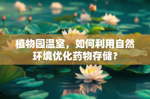 植物园温室，如何利用自然环境优化药物存储？