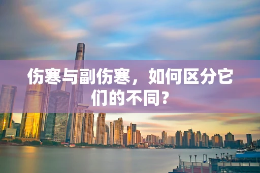 伤寒与副伤寒，如何区分它们的不同？