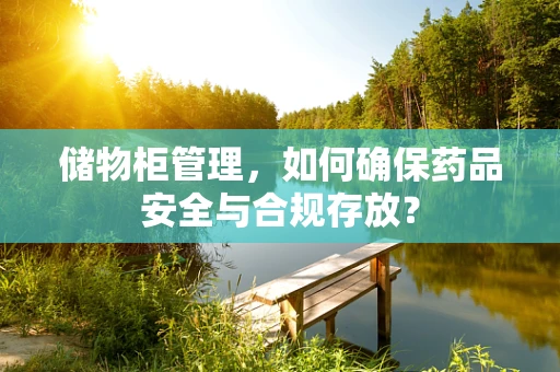 储物柜管理，如何确保药品安全与合规存放？