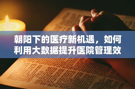 朝阳下的医疗新机遇，如何利用大数据提升医院管理效率？