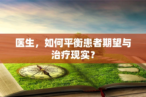医生，如何平衡患者期望与治疗现实？