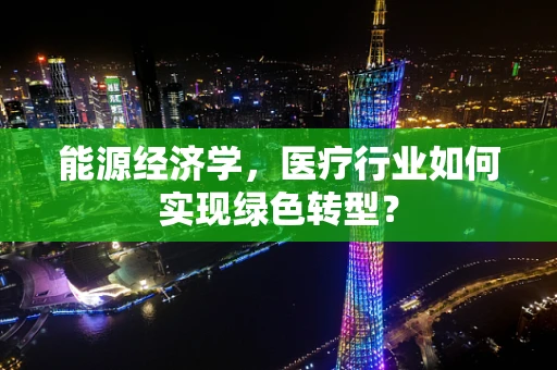 能源经济学，医疗行业如何实现绿色转型？
