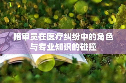 陪审员在医疗纠纷中的角色与专业知识的碰撞