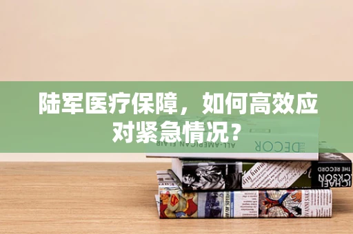 陆军医疗保障，如何高效应对紧急情况？