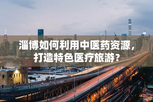 淄博如何利用中医药资源，打造特色医疗旅游？