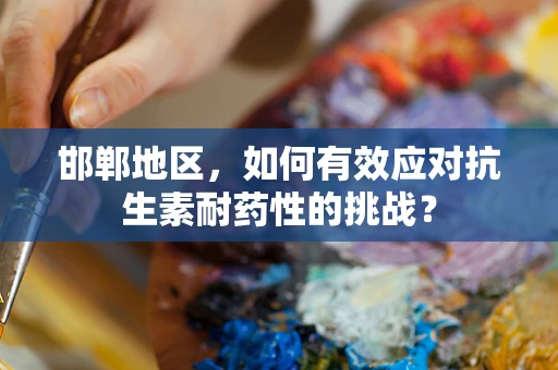邯郸地区，如何有效应对抗生素耐药性的挑战？