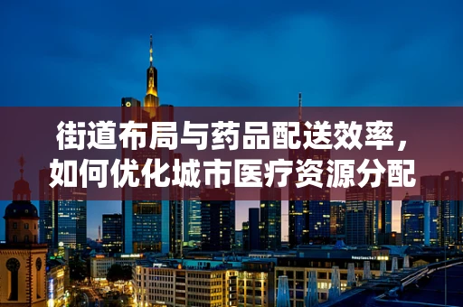 街道布局与药品配送效率，如何优化城市医疗资源分配？