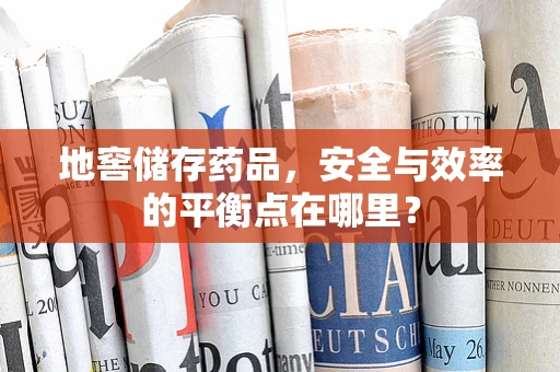 地窖储存药品，安全与效率的平衡点在哪里？
