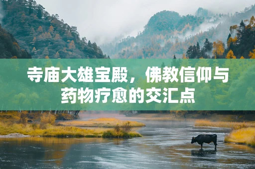 寺庙大雄宝殿，佛教信仰与药物疗愈的交汇点