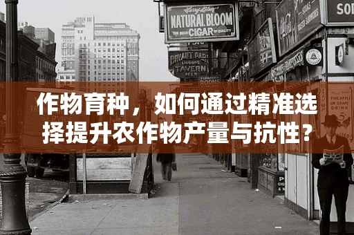 作物育种，如何通过精准选择提升农作物产量与抗性？
